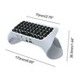thumbnail image 4 of PS5 Clavier de Manette, Clavier de Manette Sans Fil Portable Rechargeable, Rechargeable, avec Haut-Parleur Intégré, 4 of 12