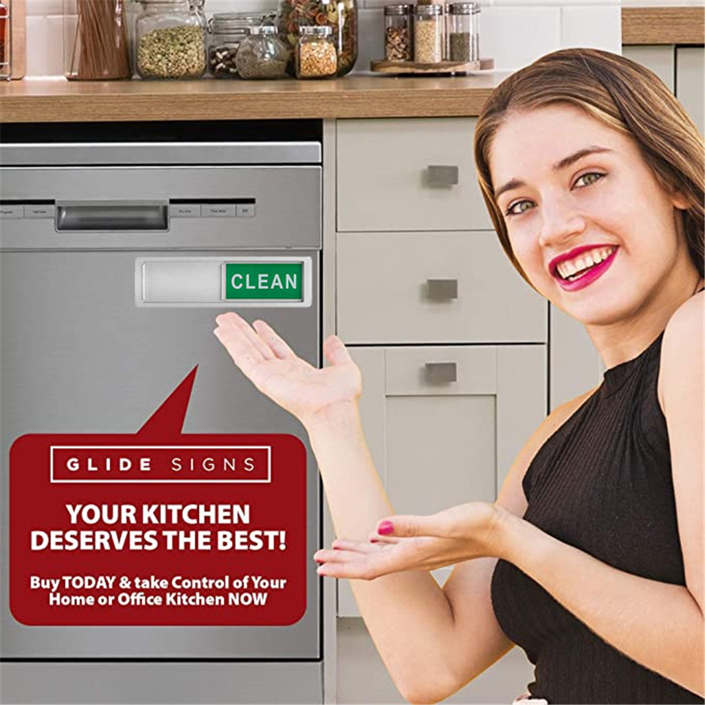 Cookware Clean Sign Dishwasher Slider Indicator Suit All Dishwashers ...