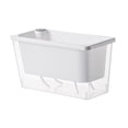thumbnail image 3 of jinwen Self Watering Pots Double Layers Gifts Plant Container Vegetables Flower Pot White, 3 of 9