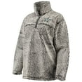 thumbnail image 2 of Women's G-III 4Her by Carl Banks Gray Dallas Stars Sherpa Quarter-Zip Pullover Jacket, 2 of 5