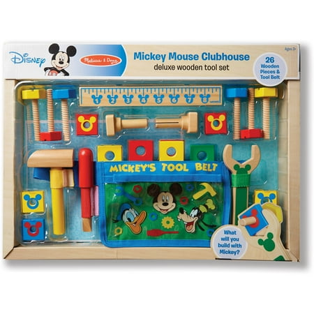 Mickey Mouse Deluxe Tool Kit - Walmart.com
