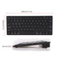 thumbnail image 4 of Wireless Gaming Keyboard Computer Game Universal Bluetooth Keyboard for Spanish German Russian French Korean Arabic English black, 4 of 8