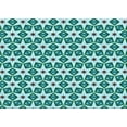 thumbnail image 1 of Ahgly Company Tapis Rectangulaire Lavable en Machine Intérieur Transitionnel Vert Sarcelle, 6 Pieds x 9 Pieds, 1 of 7