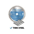 thumbnail image 3 of Evolution 180BLADETS | 7 In. | 68T | 20mm Arbor | Thin Steel And Ferrous Metal TCT Blade, 3 of 5