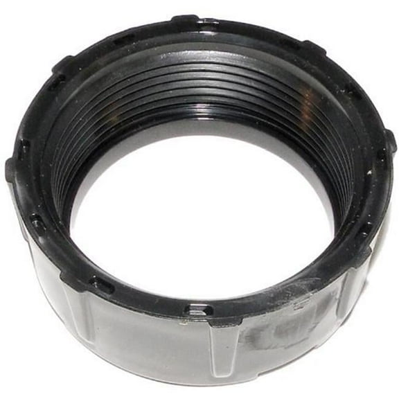 Zodiac R0412500 2-Inch Black PVC Union Nut with LX Threads Replacement for Zodiac AquaPure Water Purification System