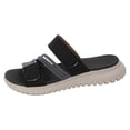 thumbnail image 6 of Dakaela Womens Orthopedic Sandals Comfortable Arch Support Slip on Slides Open Toe Soft Sole Summer Beach Casual Walking Shoes Size 6, 6 of 8