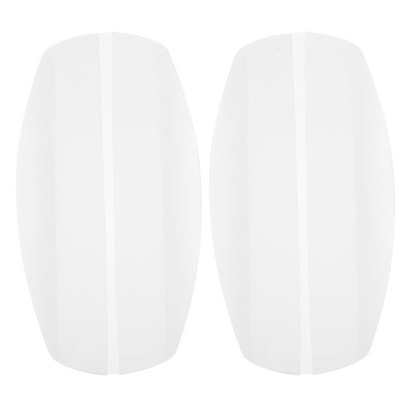 Zehuanyu 2pcs Durable Washable Anti-slip Silicone Bra Strap Cushions Shoulder Pads (White)