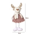 thumbnail image 2 of Muñecas Santa Muñeco De Nieve Muñeco Cervatillo Colgante Árbol De Navidad Regalos Colgantes Para La Familia Noticed HA042989-04, 2 of 6