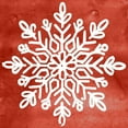 thumbnail image 3 of PI Studio 20x20 Black Modern Framed Museum Art Print Titled - Nordic Snowflake I, 3 of 5