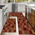 thumbnail image 6 of Farmhouse Kitchen Rugs Set 3 Piece, Boho Kitchen Mats for Floor, Non-Slip Kitchen Rug Waterproof Mats for Kitchen, Runner Rugs for Hallway Laundry Holiday Sink Decor, 6 of 12