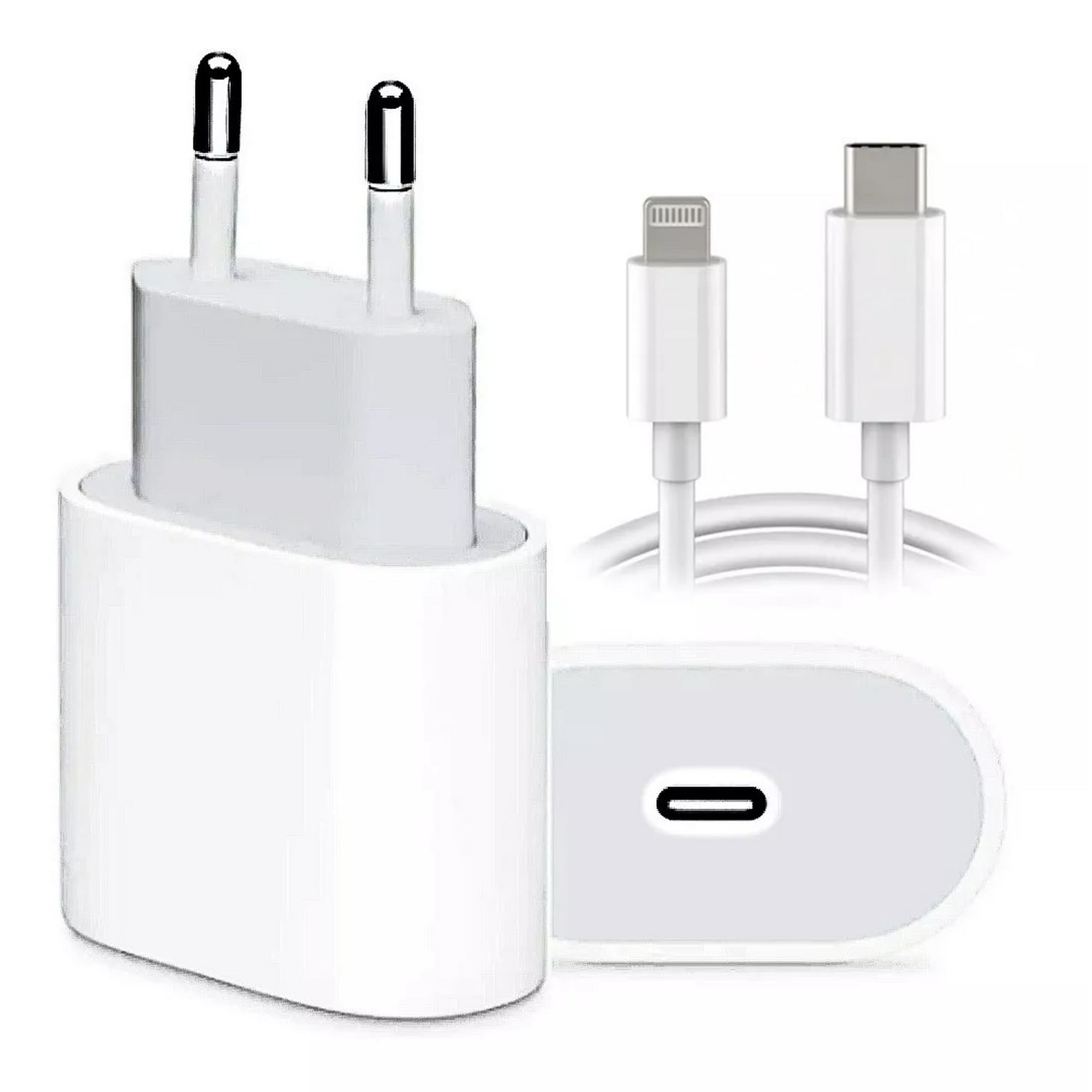 Cargador Adaptador Carga Rápida 20W Compatible Iphone Usb-C