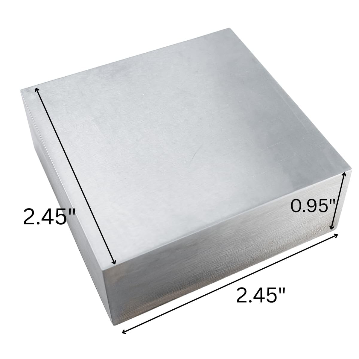 BENCH WIZARD Premium 2" Steel Block & 10" Chasing Hammer Kit  Hardened & Polished for Jewelry Crafting  Essential Workbench Tool Set