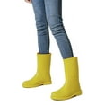 thumbnail image 4 of LIJCC Women Rubber Boots Wide Calf Rain Boots Water Proof PVC Rubber Rain Boot Mid Height Rain Shoes for Outdoor Gardening Work Walking, 4 of 5