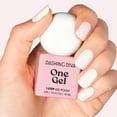 thumbnail image 4 of Dashing Diva ONE GEL COLOR, Gel Nail Polish, Marshmallow Sheer, 1 10ml / 0.33 oz, 4 of 9