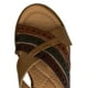 thumbnail image 4 of Sandalias para Mujer Caribe 15523 cafe 27, 4 of 4