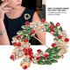 thumbnail image 3 of Broche, Broche De Moda 2 Piezas Forma Redonda Estilo De Moda Para Amigos Para Su Amante, 3 of 7