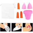 thumbnail image 5 of Silicone Menstrual Cup Feminine Lady Women Hygiene Menstrual Silicone Cup, 5 of 5