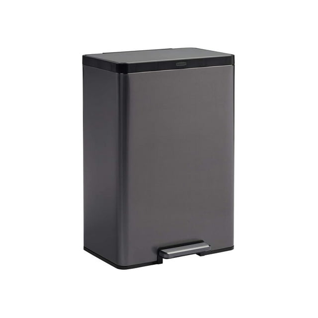 Bote de Basura Rubbermaid® Acero inoxidable con pedal 12 Gal 2112520