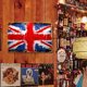 thumbnail image 4 of Placa Metal Vintage Inglaterra Pintura Hierro Rectangular Bar para El 30x20cm, 4 of 9