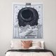 thumbnail image 3 of Tarot Tapestry Moon Star and Sun Tapestry Divination Tapestry Wall Decor Bedroom Home Decor Mystic, 3 of 5