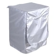 thumbnail image 1 of Funda plateada para lavadora, impermeable, con protector solar, para lavadora y secadora de carga frontal, 1 of 15