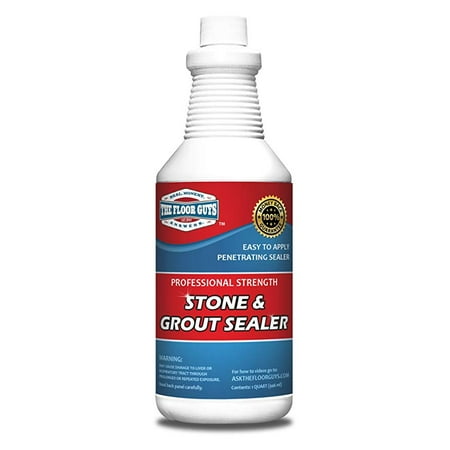 Grout & Granite Penetrating Sealer from the Floor Guys: Also Works on Marble, Travertine, Limestone, Slate. Protects Against Water & Oil Based Stains. Designed for Floors & Showers. 1 (Best Penetrating Grout Sealer)