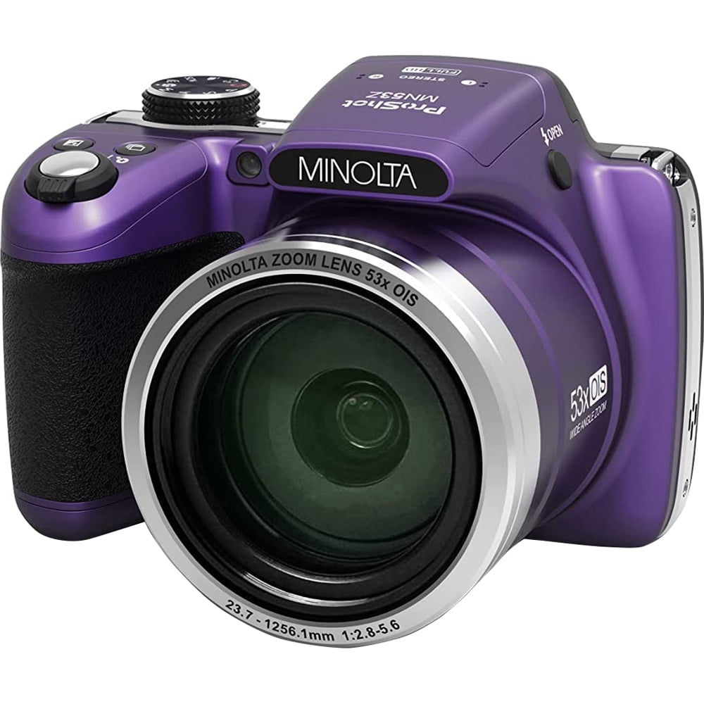Minolta Pro Shot 16 Mega Pixel HD Digital Camera with 53x Optical Zoom