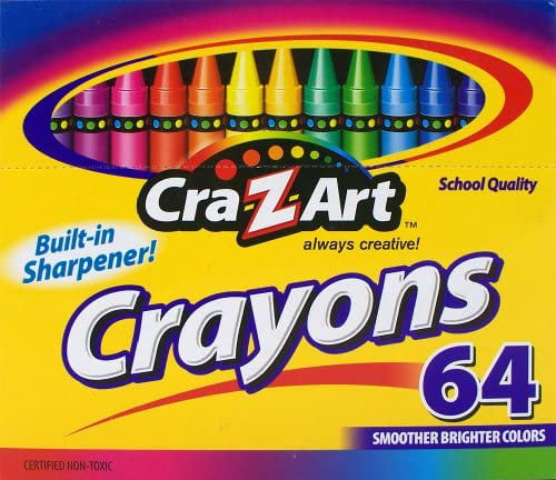 Cra-Z-art Crayons 64 Count 10202 