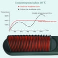 thumbnail image 4 of CkeyiN Electric Professional Hair Straightening Comb, Intelligent Multi-speed Wet and Dry Hair Straightening Comb with LED Display, 4 of 10