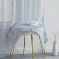 thumbnail image 4 of THD Zoey Faux Linen Textured Semi Sheer Window Rod Pocket Thick Curtains Drapery Panels, 2 Panels, 4 of 6
