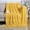 Mustard Yellow, variant on Fennco Styles Striped Knit Solid Fringe Throw Blanket 50" W x 60" L - Mustard Yellow Soft Textured Light Weight Blanket for Sofa, Couch, Living Room and Bedroom Décor