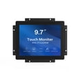 thumbnail image 1 of GreenTouch 9.7 Inch Open Frame 1024x768 PCAP Touch Screen Monitor, Embedded Touch LCD Display for Industrial, 1 of 5