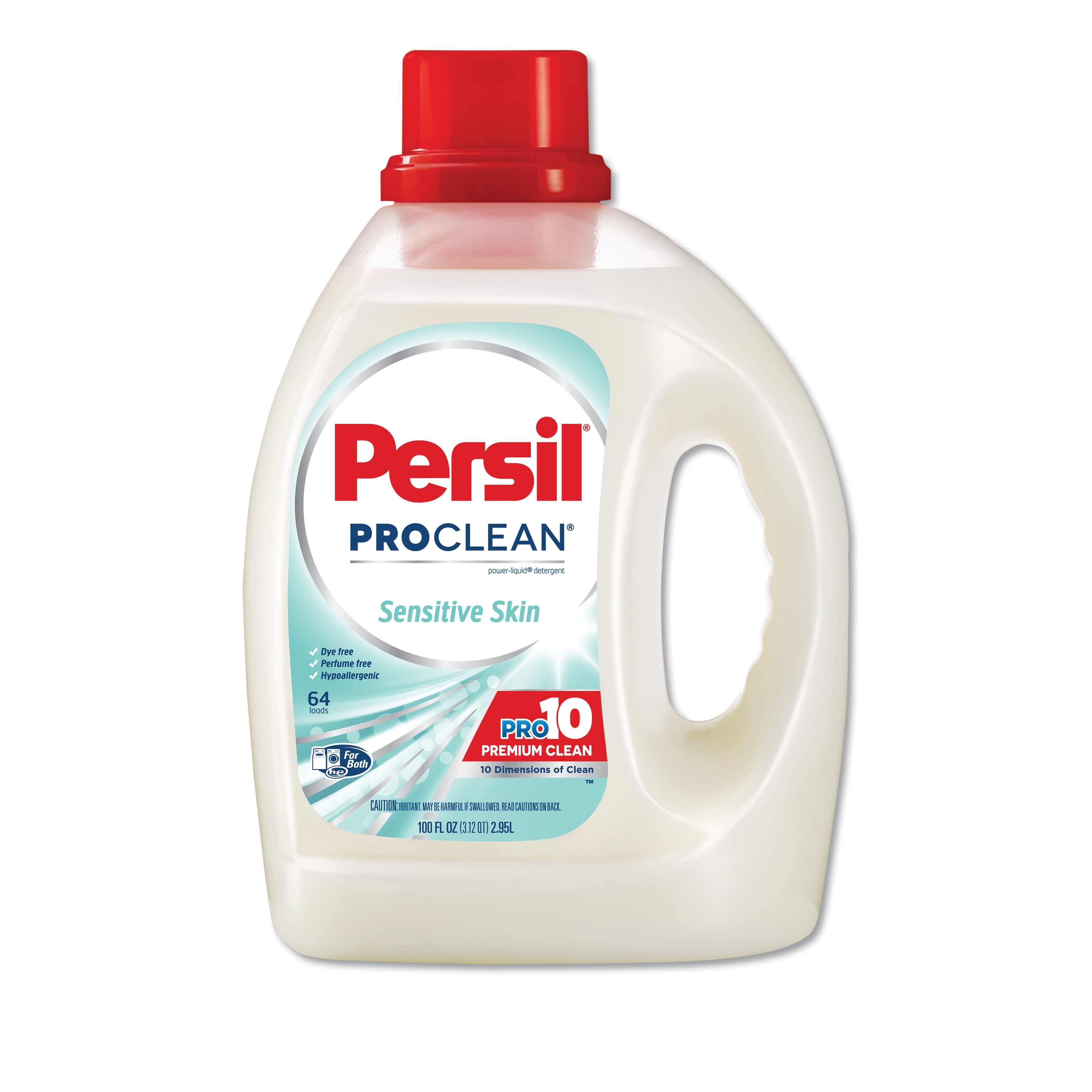 Persil ProClean PowerLiquid Sensitive Skin Laundry Detergent, 100 oz