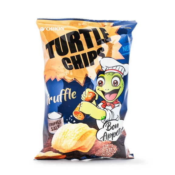 Orion Turtle Chips Truffle Salt Flavor 5.65oz(160g)烏龜脆片松露海鹽味