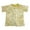Gold, variant on Unisex Metallic Dance Shirt with Sequins and Reflective Print Loose Fit Short Sleeve Top for Kids Boys Girls Teen Performance Stage and Casual Streetwear,9-10 Years