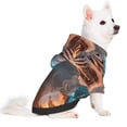 thumbnail image 5 of Cauagu Blue Dragon And White Tiger Pattern Winter Pet Hoodie Sweatshirts- Dog Hoodie Sweater with Leash Hole - Cute Dog Hoodie - Pet Clothes Puppy Cat Custume -Medium, 5 of 8