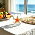 thumbnail image 2 of Starfish Stemless Wine Glass, Ocean Themed Tumbler, Everyday Water Glass, for Beach House Bar Table Decor Gift, 2 of 5