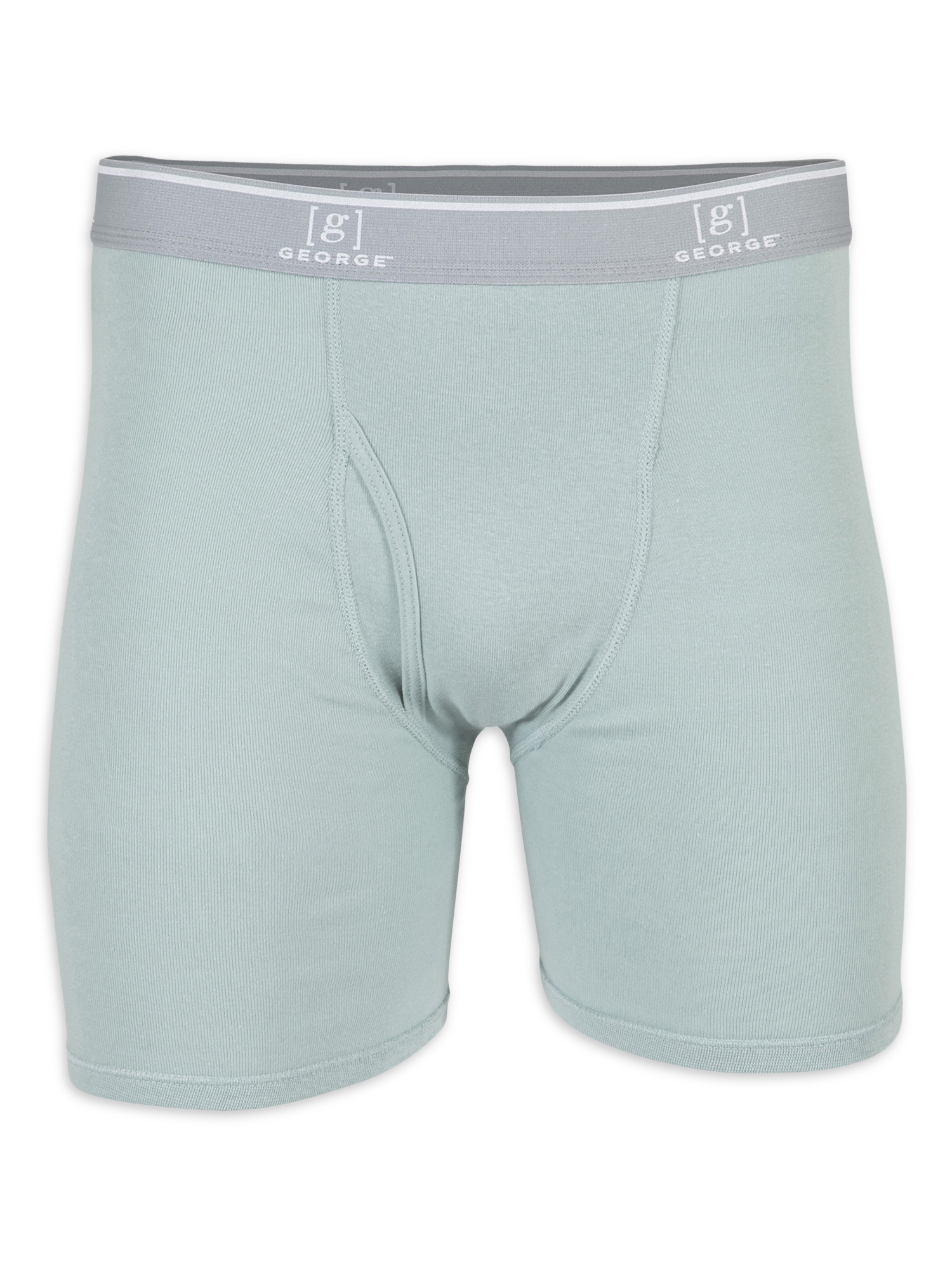 George Men's Regular Leg Boxer Briefs, 6-Pack photo 2
