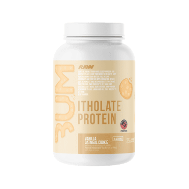 Raw Nutrition BUM Itholate Protein Powder, Growth & Recovery, Vanilla Oatmeal Cookie, 15 Servings