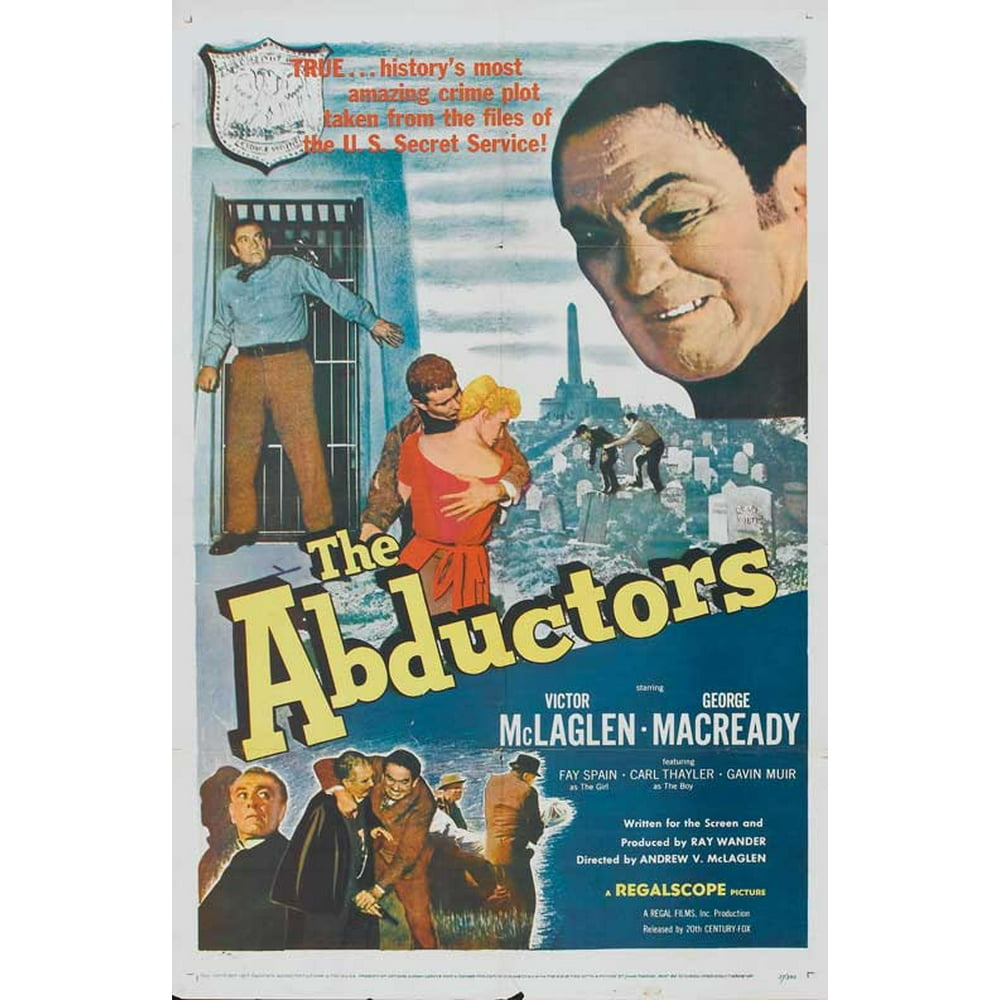 The Abductors movie POSTER (Style B) (27" x 40") (1972)