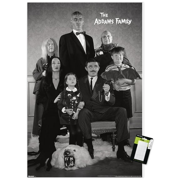 The Addams Family (1964) - Family Wall Poster, 22.375" x 34"