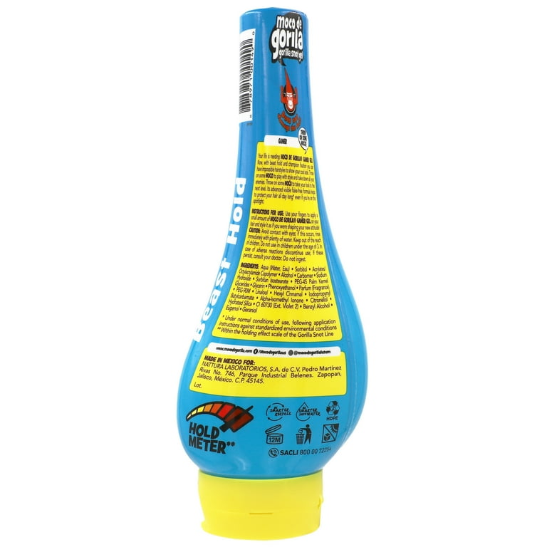 Moco de Gorila Gamer Hair Gel, Long-Lasting Hold, Nourishing