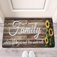 thumbnail image 2 of Vintage Sunflower Board (2) Door Mat Welcome Door Mat for Front Door, Home Entrance, Yard, Floor, Patio, Non Slip Spring Summer Welcome Mat Indoor Outdoor Doormat 30"*17", 2 of 6