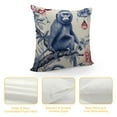 thumbnail image 4 of COMIO  Pillow Covers,Blue and White Pillow Covers Outdoor Decorative Pillow Covers for Couch Bed Sofa Cushion Farmhouse Pillowcases, 4 of 5