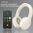 thumbnail image 5 of YOLOKE Active Noise Cancelling Headphones, Wireless Headphones with Mic, Bluetooth 5.3 Headset, Deep Bass, 20+H Playtime, Lightweight Wired Headphones for Tablet/PC, 5 of 7