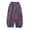 Purple, variant on CPNG Kids Waterproof Snowpants Parachute Pants Winter Fleece Lined Casual Baggy Windbreaker Pants Cuffed Ankle Outdoor Ski Pants Boys Girls Snow Pants