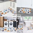 thumbnail image 5 of Colorful Pumpkin Halloween Pattern Kitchen Rugs Sets Of 2,Anti Fatigue Kitchen Mat Rugs Non Slip Washable,Decorative Kitchen Floor Mats for Kitchen,Sink,Laundry,17"x30"+17"x47", 5 of 7