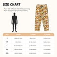 thumbnail image 4 of Lsque Vintage Floral Print Women's Pajama Pants, Lounge Pant - Comfortable Home Wear,Elastic Waistband, Stylish Design-X-Large, 4 of 9