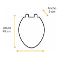thumbnail image 4 of Asiento para Baño Mainstays Cosmos Slow Beige, 4 of 4