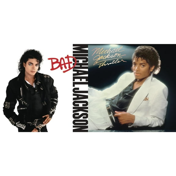 Bad (140G/Gatefold) & Thriller (140G/Gatefold) [LP Vinyl Bundle]